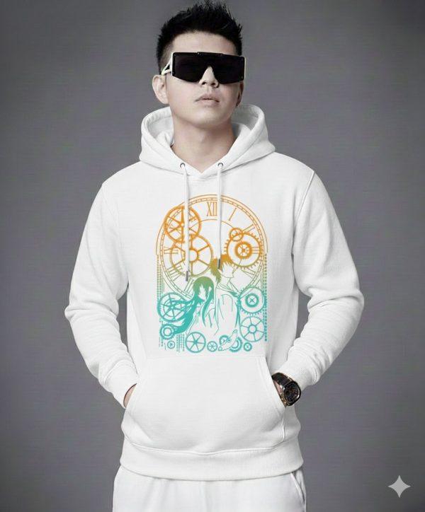 Drop Shoulder Hoodie for Men and Women