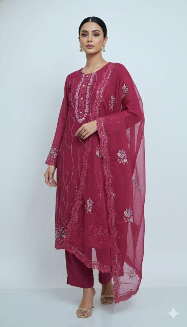 রেডিমেড পাটি ড্রেস ফোর পিস
