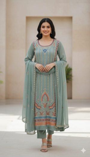 রেডিমেড পাটি ড্রেস ফোর পিস