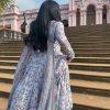 Hania Amir Inspired Digital Print Three Piece