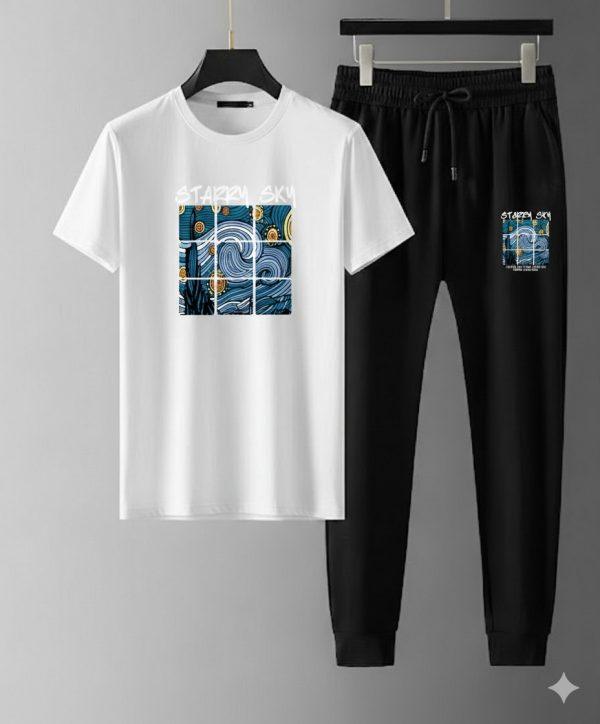 Trendy Mash T-Shirt Trouser Combo