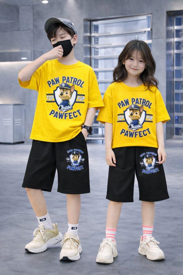 Drop Shoulder Baby TShirt and Pant Set