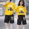 Drop Shoulder Baby TShirt and Pant Set